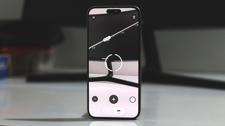 Приложение Measure на iPhone