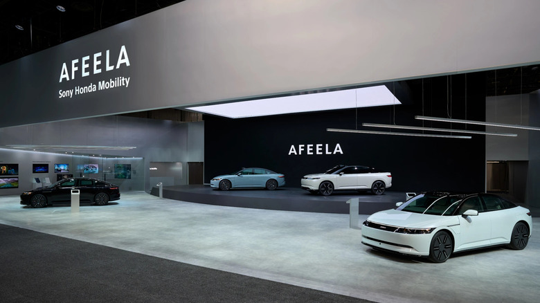 Презентация SHM Afeela на выставке CES 2026