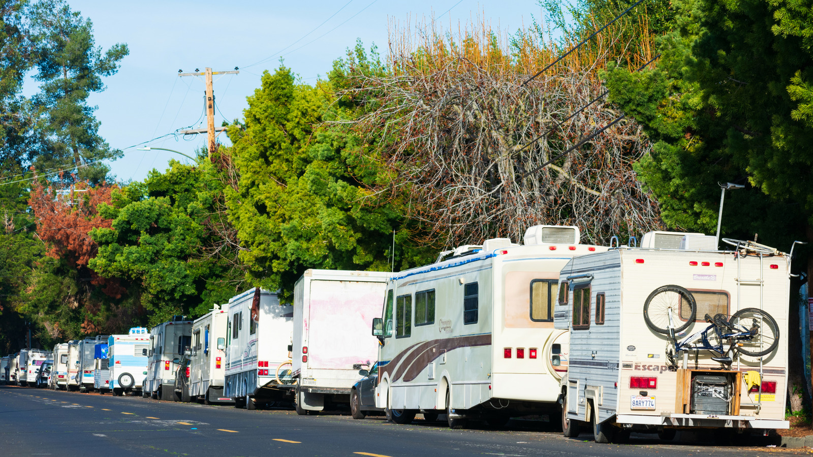 «Ванлорды» захватывают Калифорнию, поскольку все больше и больше жителей живут в автофургонах