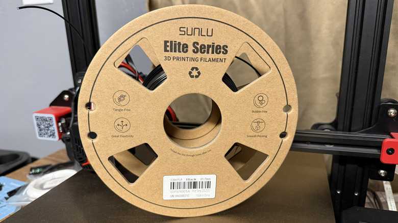 Нить Sunlu на принтере Creality