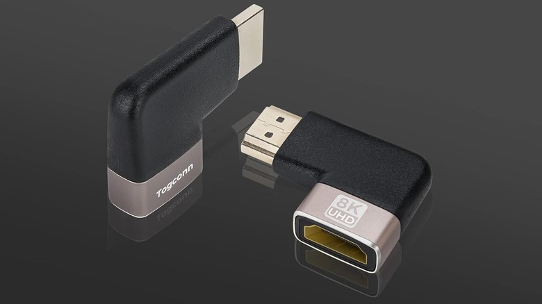 угловые адаптеры HDMI