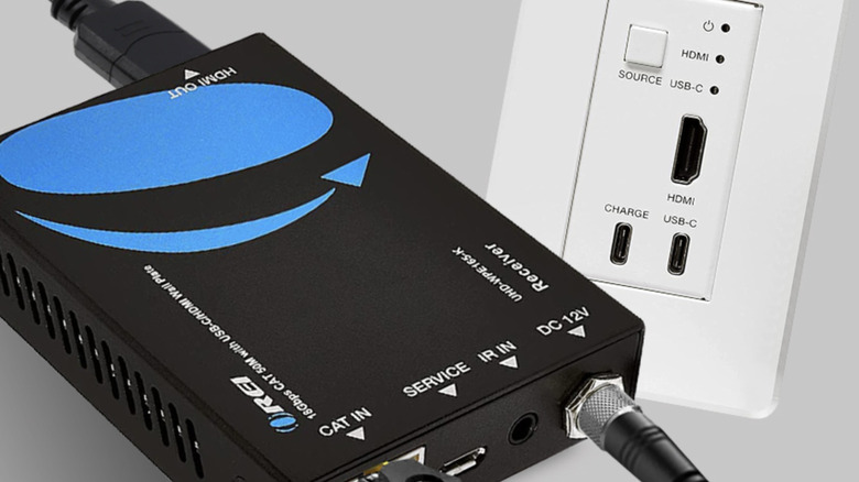 Настенный удлинитель HDMI