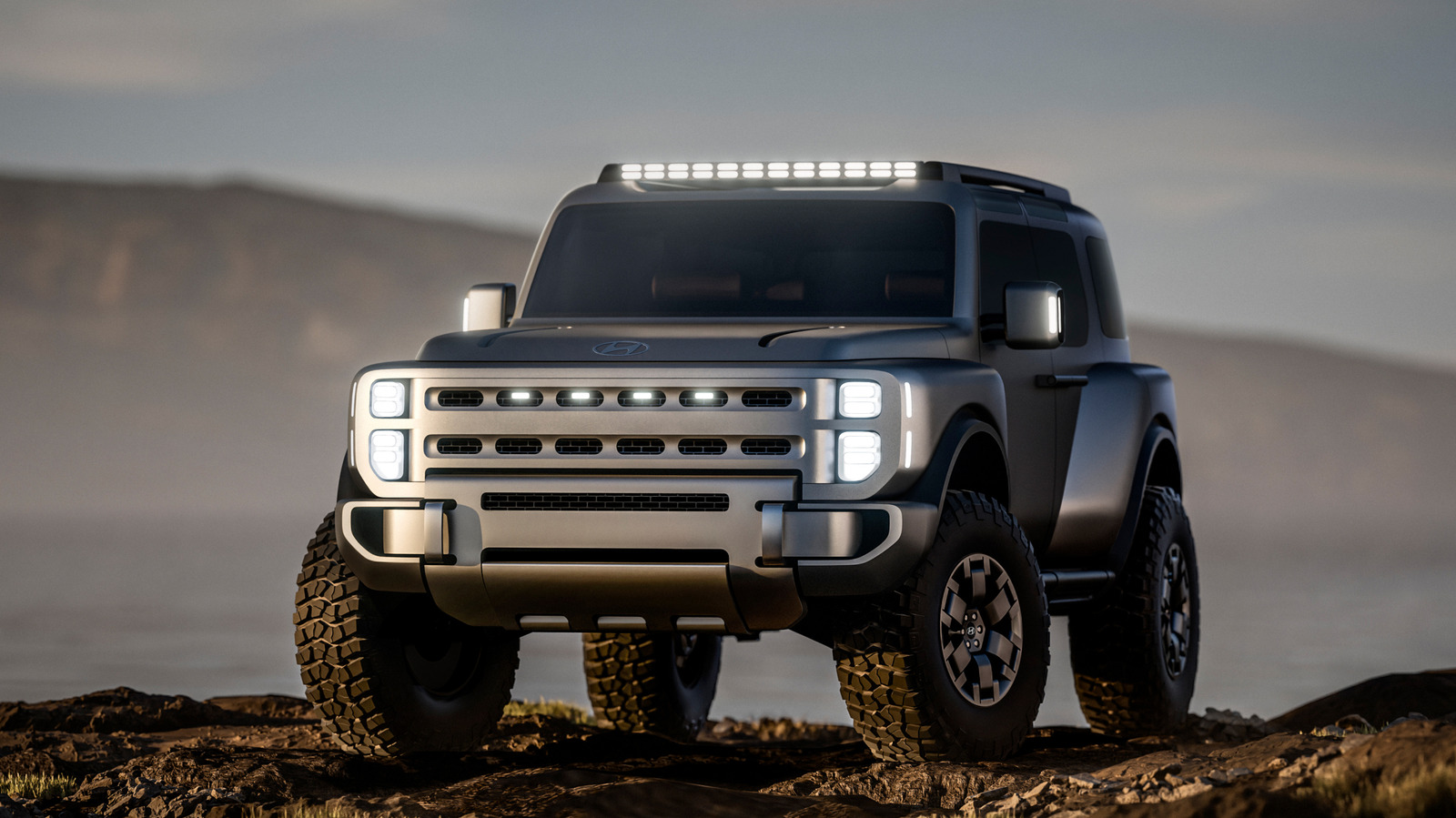 Новый концепт Hyundai Boulder выглядит как будущее внедорожников