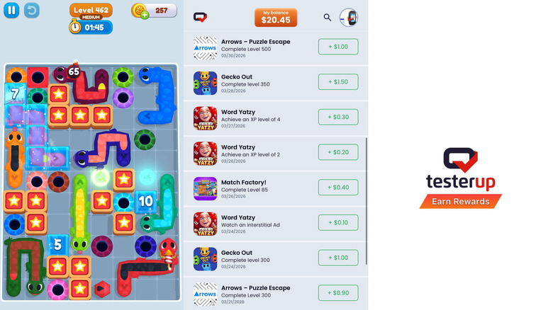 Скриншоты из приложения