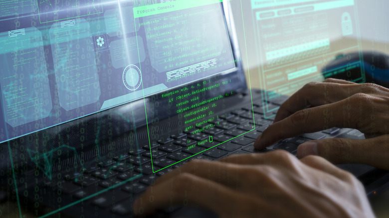 Репрезентативное изображение хакера, участвующего в кибервойне
