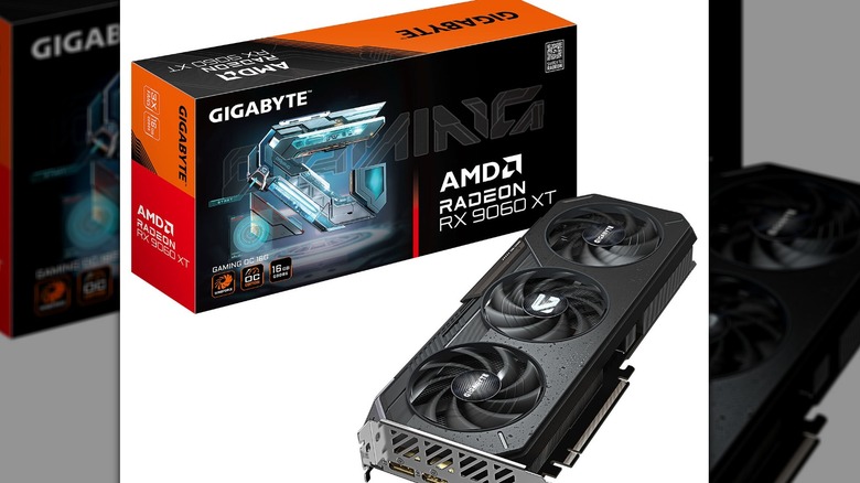 Вид графической карты RX 9060XT