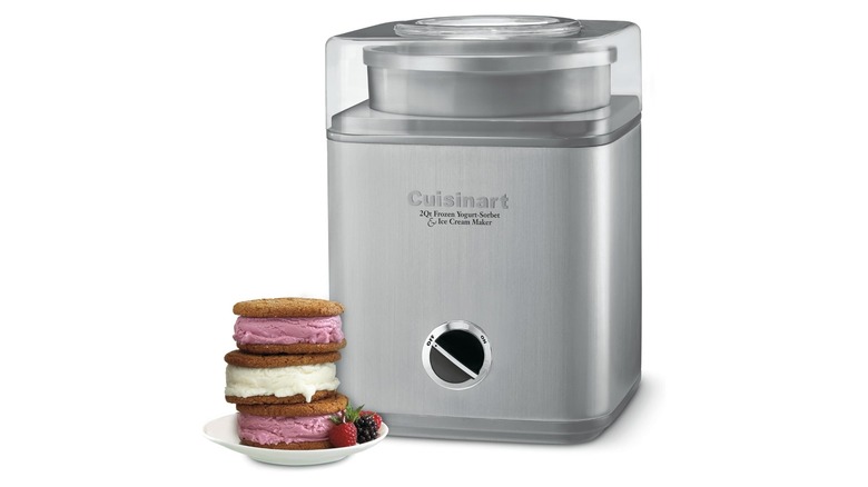 Фото прибора для приготовления мороженого из нержавеющей стали