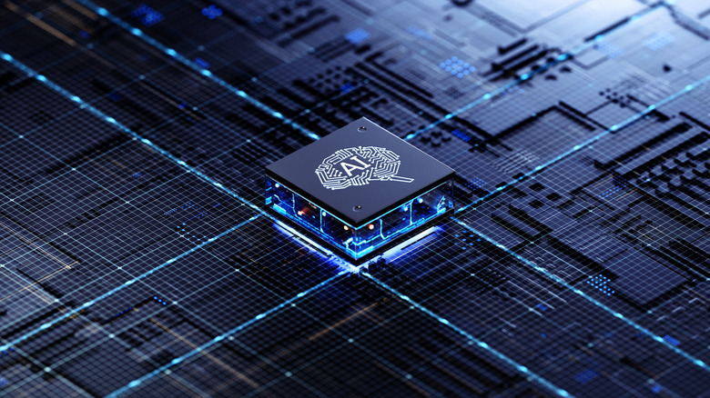 Мобильный чип, на котором напечатан искусственный интеллект