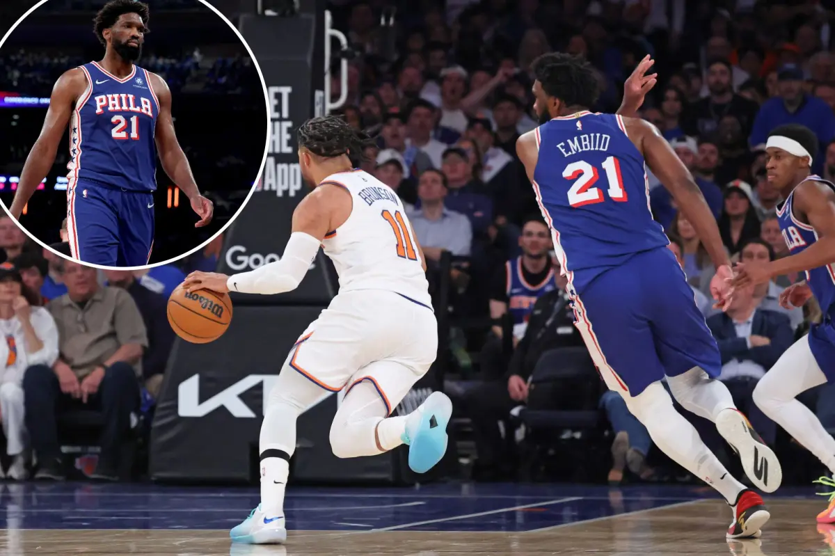 «Никс» и Джален Брансон раскрыли проблему Джоэла Эмбиида у «76ers»