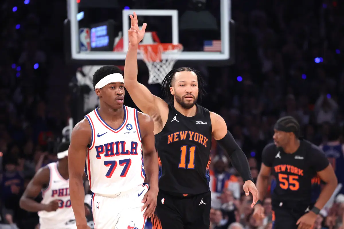 «Никс» одержали победу над «76ers» без Джоэла Эмбиида во второй игре