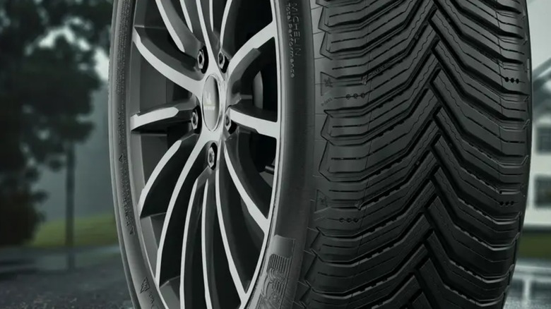 стоковое изображение шины Michelin CrossClimate 2.