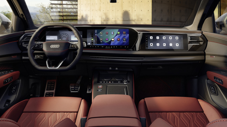 Интерьер Audi SQ7 2027 года