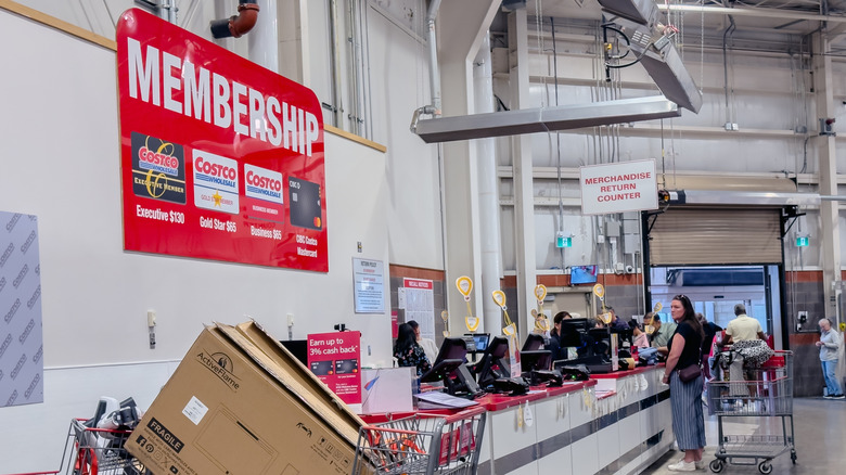 Costco счетчик возвратов