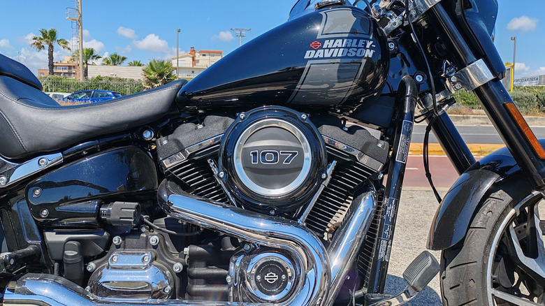 Harley-Davidson с двигателем Milwaukee-Eight 107.