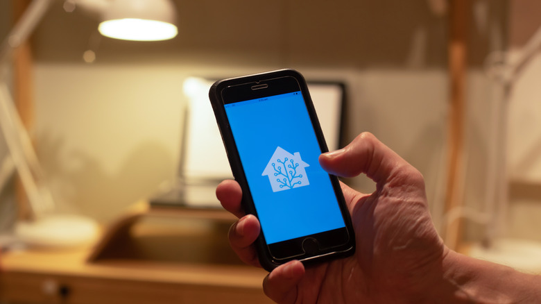 Приложение Home Assistant, работающее на смартфоне