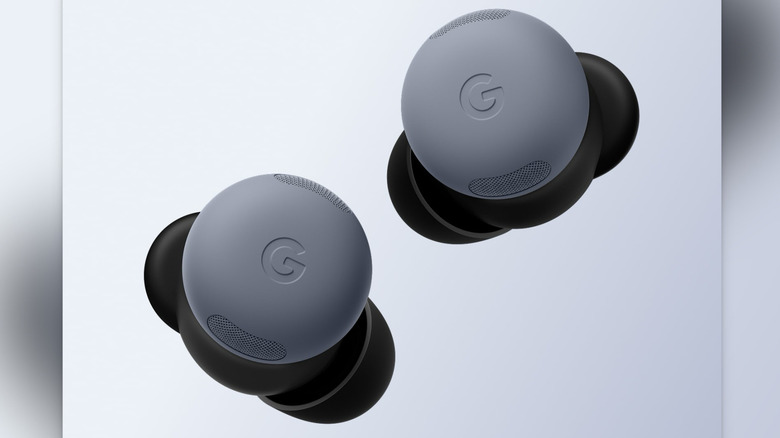 Google Pixel Buds Pro 2 на светлом фоне