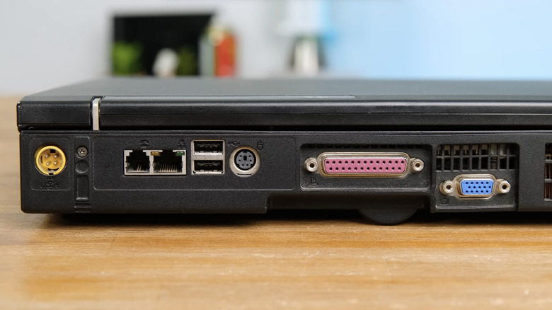 Выбор порта на IBM Thinkpad G41