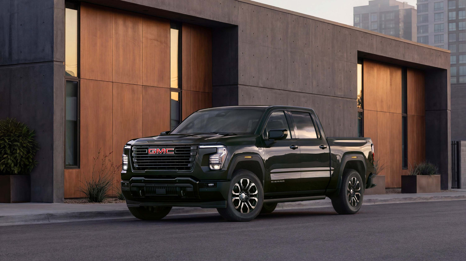 GMC представляет Sierra 1500 2027 года с двумя новыми вариантами двигателя (и множеством экранов)