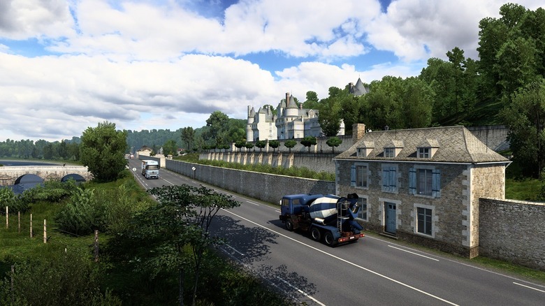 Цементовоз в Euro Truck Simulator 2