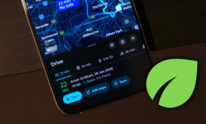 Что на самом деле означает этот символ листа на картах Google