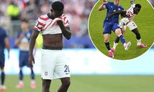 Нападающий USMNT Фоларин Балогун получил красную карточку за спорный вызов на чемпионат мира