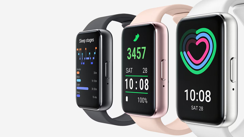 Galaxy Fit 3 в разных цветах