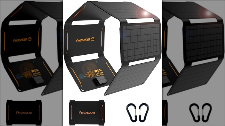 FlexSolar 40 Вт складное зарядное устройство для солнечной панели