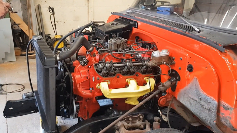 GMC 478 7,8-литровый V6 в кастомном пикапе