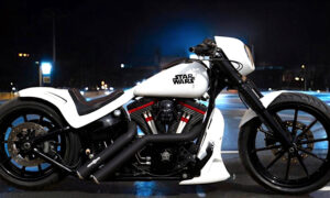 Этот Harley, вдохновленный «Звездными войнами», может быть самым крутым мотоциклом, который вы видели на этой неделе