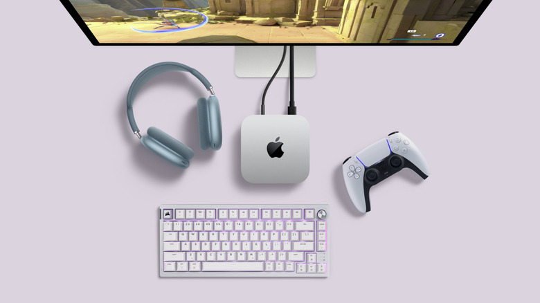 Полная настройка рабочего стола с компьютером Mac mini