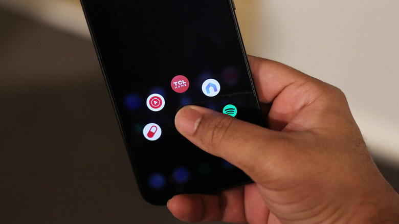 Функция быстрого запуска на устройстве OnePlus.