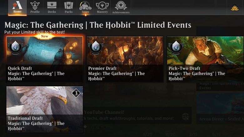 События Magic: The Gathering в MTG: Arena.