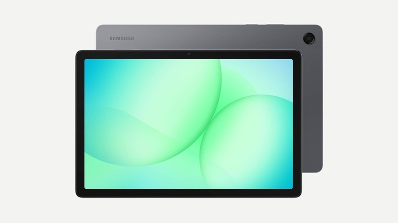 Samsung Galaxy Tab A11+ на белом фоне