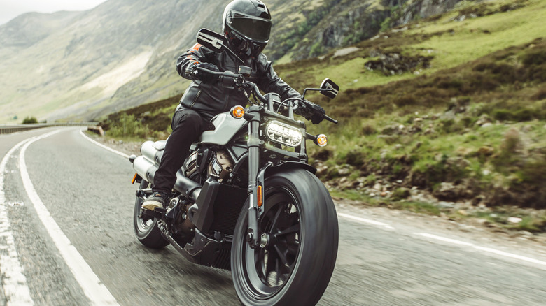 Harley-Davidson Sportster S с двигателем жидкостного охлаждения Revolution Max 1250T.