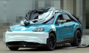 Porsche Cayenne Turbo GT Electric едва замаскирован, но насколько экстремальными они могут стать?