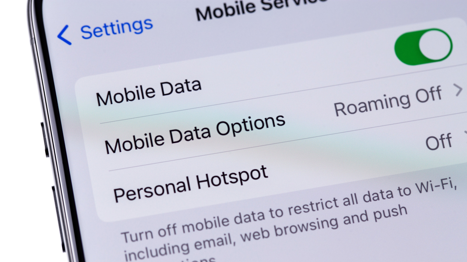 Что означает зеленый значок звена цепи в строке состояния вашего iPhone?
