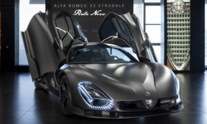 Новый уникальный суперкар Alfa Romeo — произведение искусства из углеродного волокна