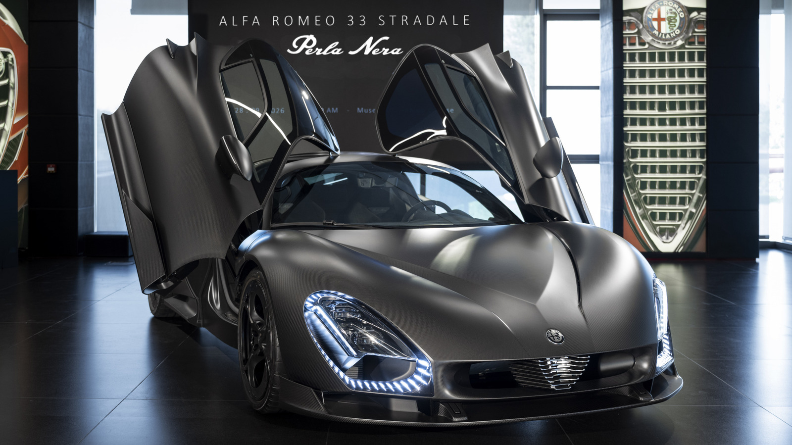 Новый уникальный суперкар Alfa Romeo — произведение искусства из углеродного волокна