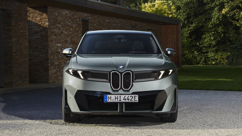 BMW iX4 50 xDrive вид спереди
