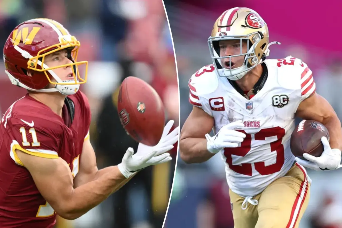 49ers-Commanders: Кристиан Маккаффри впервые встречается с братом