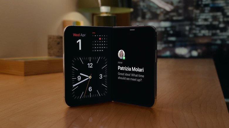 Режим ожидания на iPhone Duo