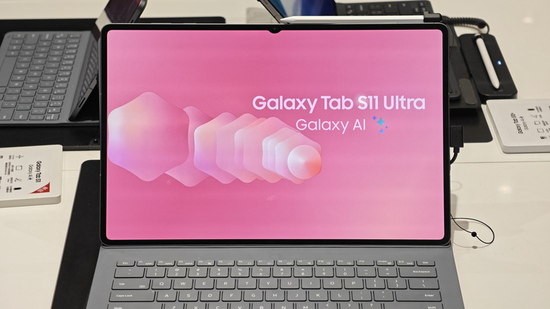 Samsung Galaxy Tab S11 Ultra с клавиатурой