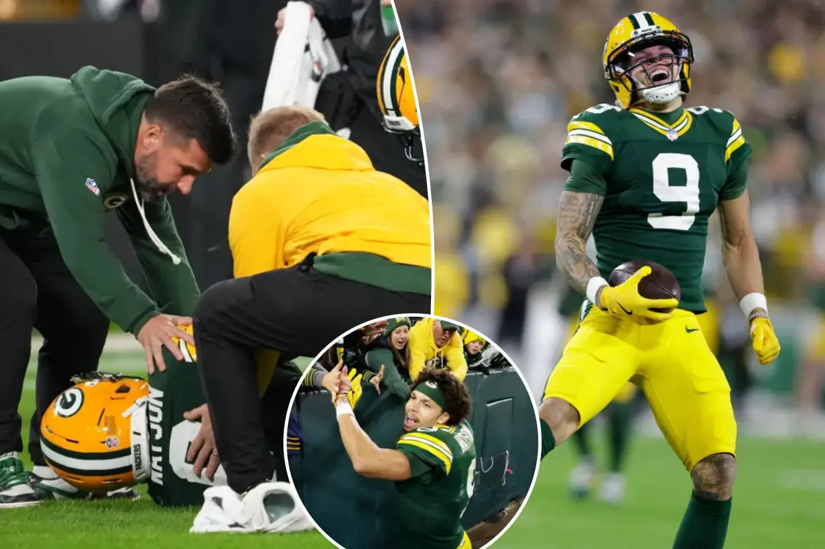 Кристиан Уотсон из Packers объясняет свой ураганный визит в больницу туда и обратно