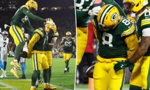 Защитник Green Bay Packers Джош Джейкобс говорит, что празднование TD, вызвавшее критику, было смоделировано по образцу госпел-песни